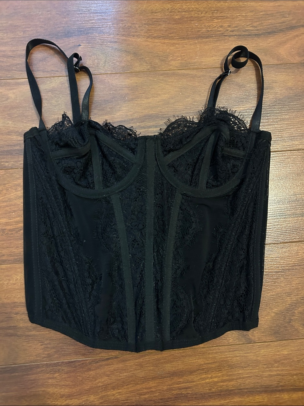 Corset Black Top